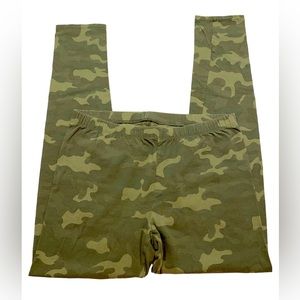 LKNEW Arizona Girl’s PLUS XL Leggings Green Camo